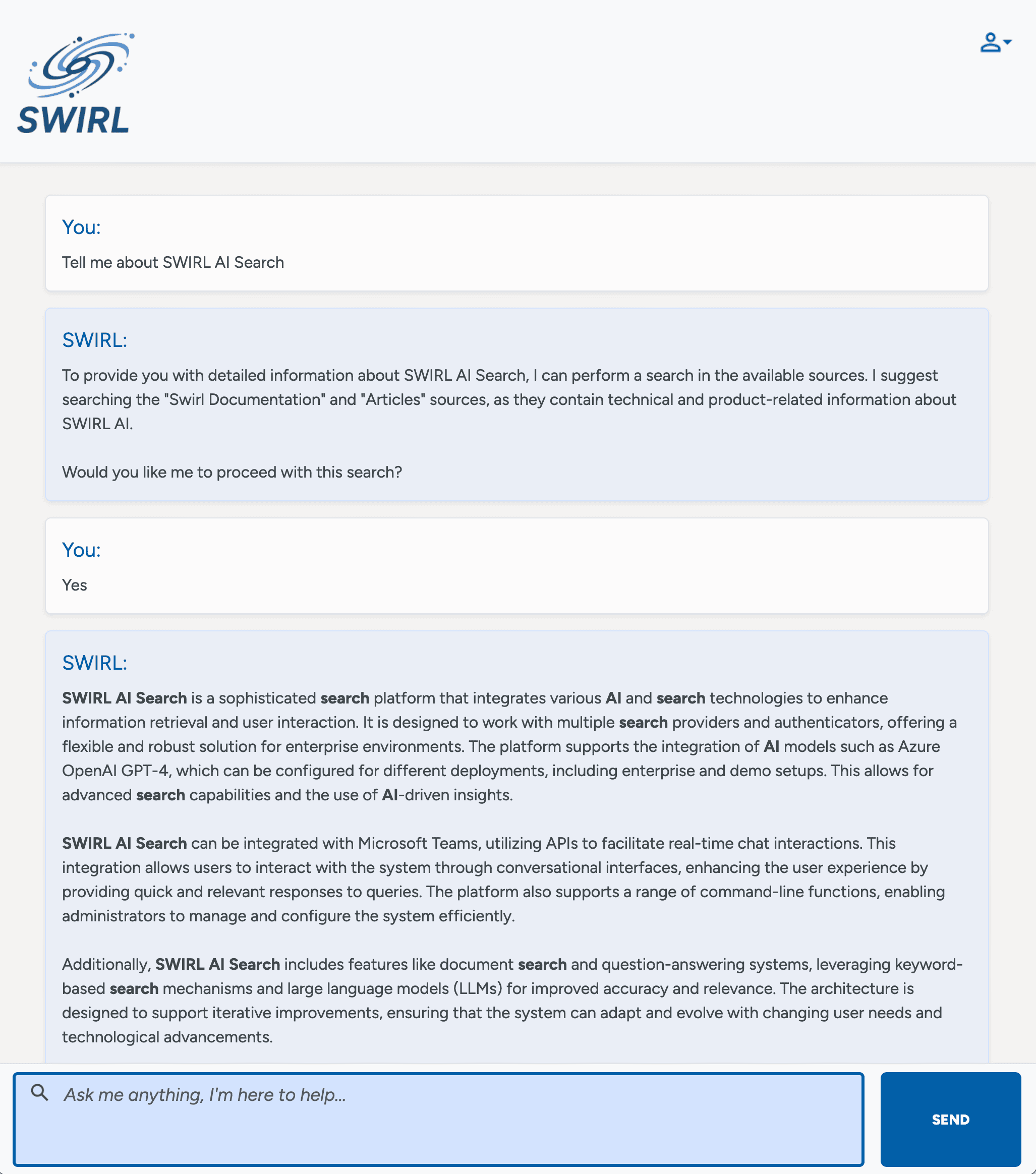 SWIRL AI Assistant