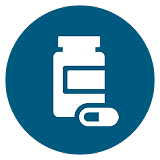 icon showing pill bottle